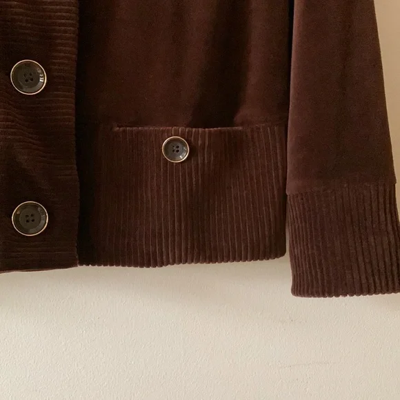Jones New York cotton velvets blazer. - Picture 4 of 8